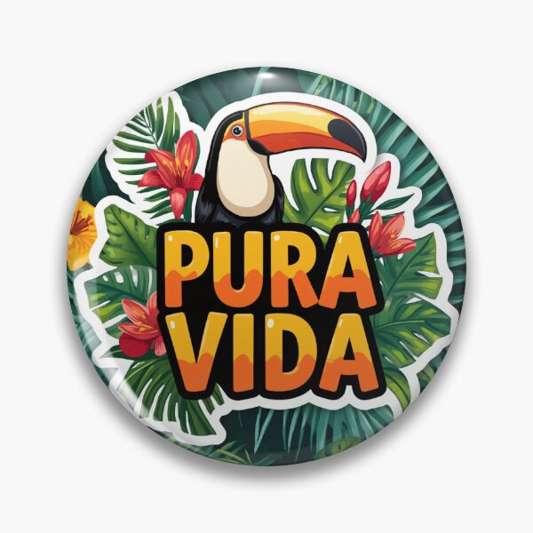 Item preview, Pura Vida Toucan – Tropical Costa Rica Keel-Billed Toucan designed and sold by TicoInk.