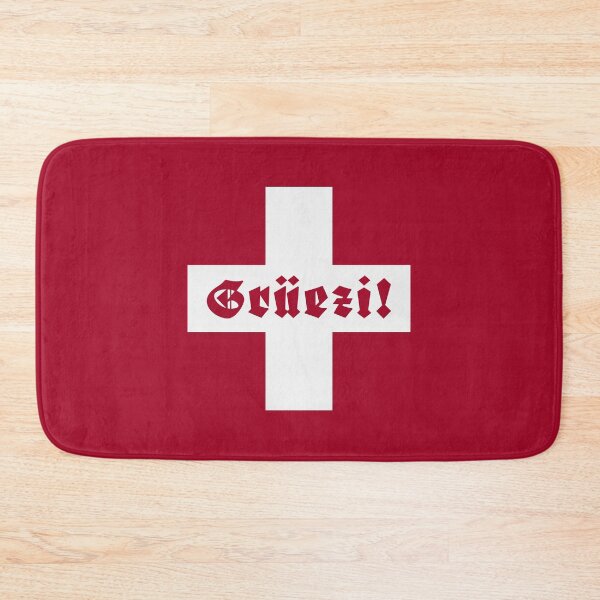 Item preview, Grüezi (Switzerland / Swiss Greeting / Fraktur / Swiss German) designed and sold by MrFaulbaum.