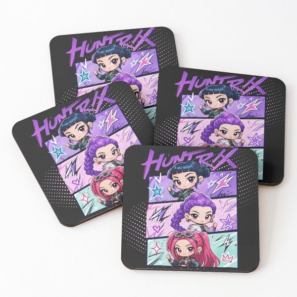 Item preview, Kpop fan art anime chibi kawaii rumi zoey mira designed and sold by Infdesigner.