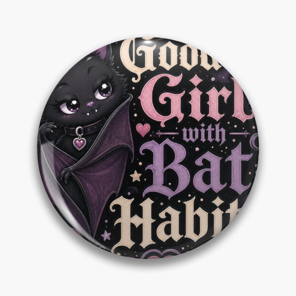 Item preview, Good Girl With Bat Habits designed and sold by Georube.