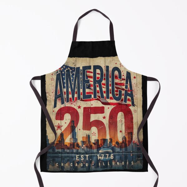 Item preview, America 250 Chicago Windy City T-Shirt | Patriotic Skyline 1776-2026 Semiquincentennial Tee v1 designed and sold by DarylWelsh2024.