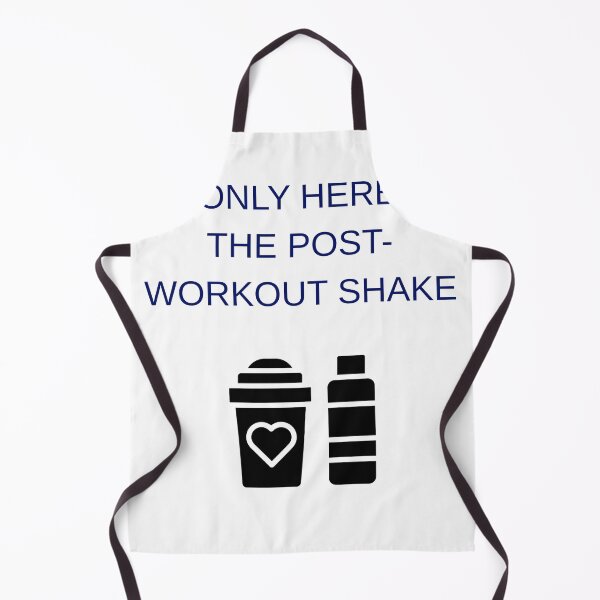 Item preview, I'M ONLY HERE FOR THE POST-WORKOUT SHAKE designed and sold by eihabo.