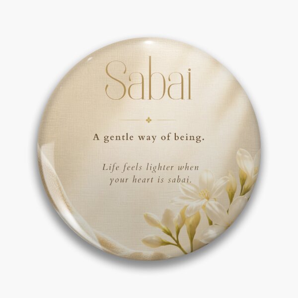 Item preview, Sabai | Thai Word for Peaceful Living Design | Soft Thailand™ designed and sold by CosmicQuietStudio.