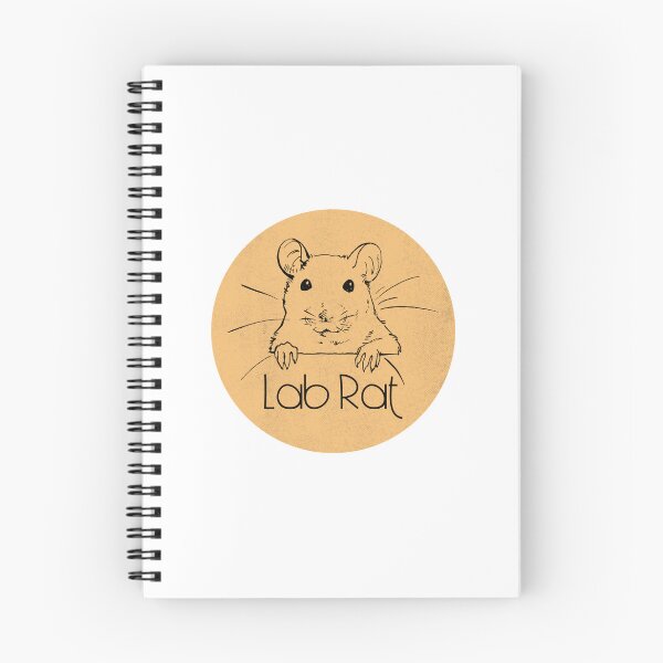 Item preview, Lab Rat Funny Science Art or Sticker designed and sold by finchthebard.
