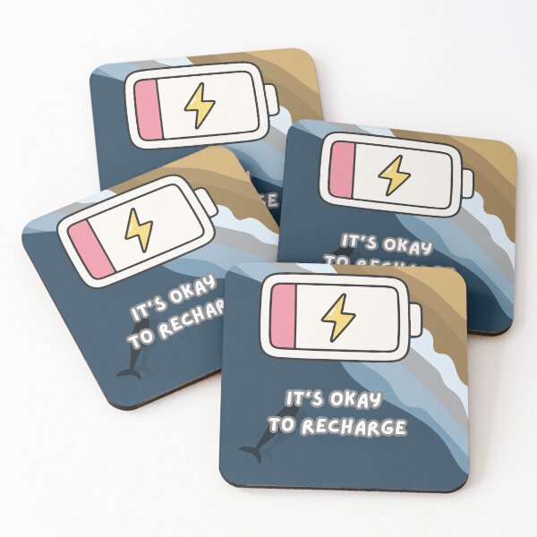 Item preview, It's okay to recharge  designed and sold by ExcessiveSarcasmCo..