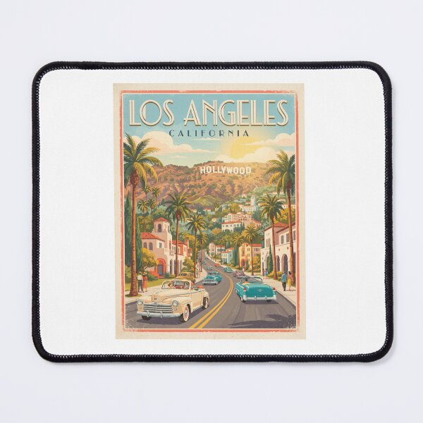 Item preview, Los Angeles California Hollywood Vintage Travel designed and sold by TeeARTHY.