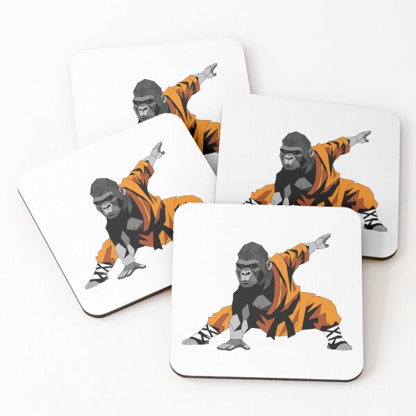 Item preview, Gorilla Monk Ground Fighting Pose designed and sold by MORRAx.
