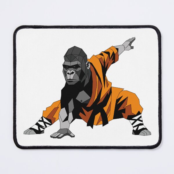 Item preview, Gorilla Monk Ground Fighting Pose designed and sold by MORRAx.