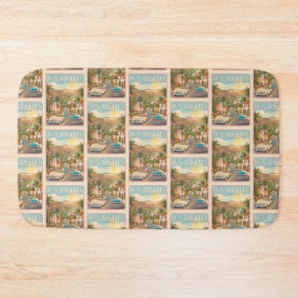 Item preview, Los Angeles California Hollywood Vintage Travel   designed and sold by TeeARTHY.