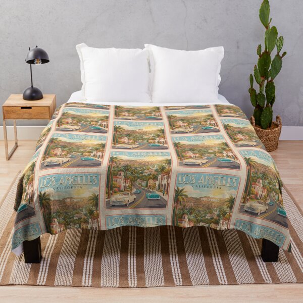 Item preview, Los Angeles California Hollywood Vintage Travel designed and sold by TeeARTHY.