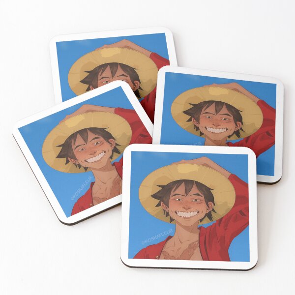 Item preview, Luffy close-up designed and sold by MoskaFleur.