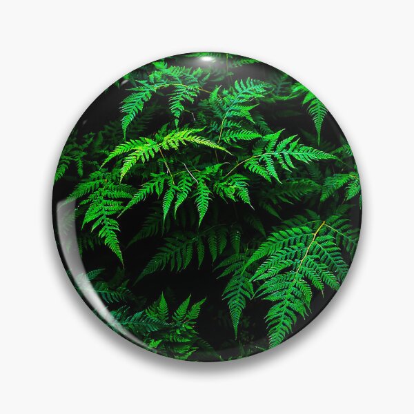 Item preview, Emerald Forest Ferns on Dark Botanical Background designed and sold by Exodoi.