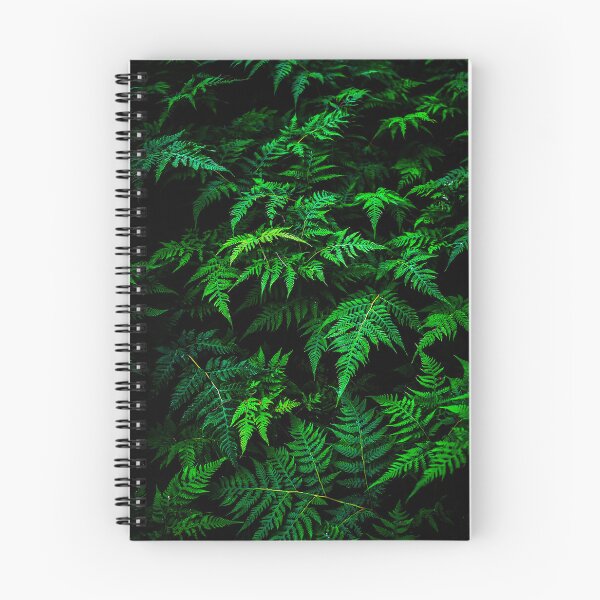 Item preview, Emerald Forest Ferns on Dark Botanical Background designed and sold by Exodoi.
