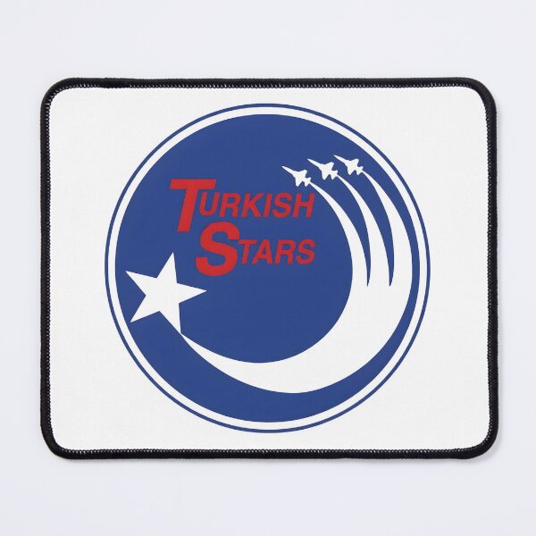 Item preview, Turkish Air Force Turkish Stars Aerobatic Demonstration Team Patch designed and sold by CharlieDesings.