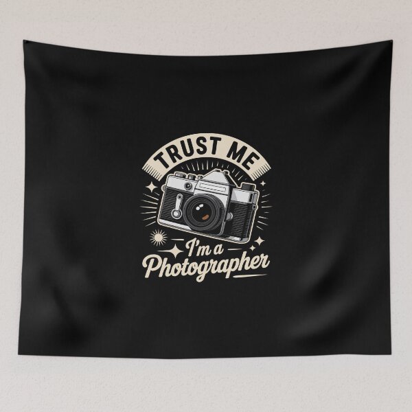 Item preview, old camera  TRUST ME I’M A PHOTOGRAPHER designed and sold by jkrphoto.
