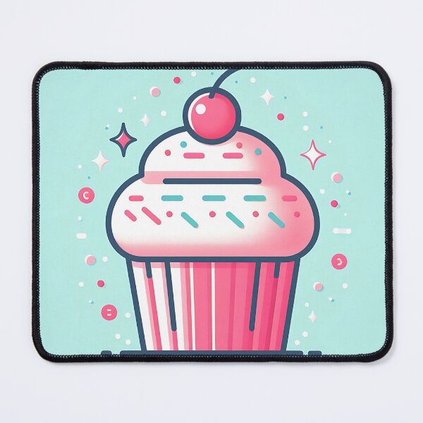 Item preview, Kawaii Cupcake with Orbiting Sprinkles designed and sold by Michaelragheb.