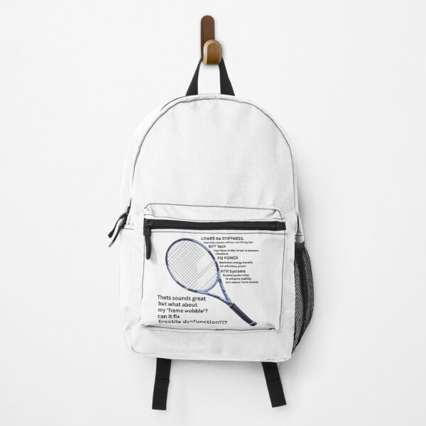 Item preview, A tennis racket has its limits. designed and sold by LarsBirdsong.