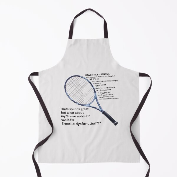 Item preview, A tennis racket has its limits. designed and sold by LarsBirdsong.