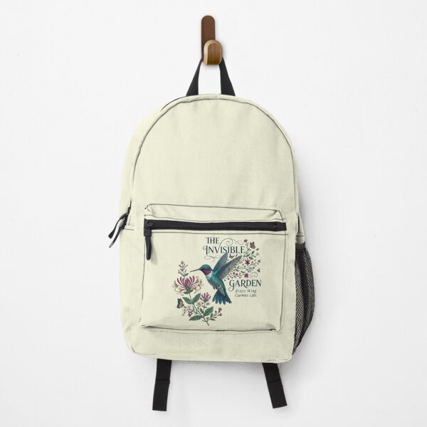 Item preview, The Invisible Garden Hummingbird Artwork | Premium Nature Design designed and sold by Amr Darwish Graphic designer.