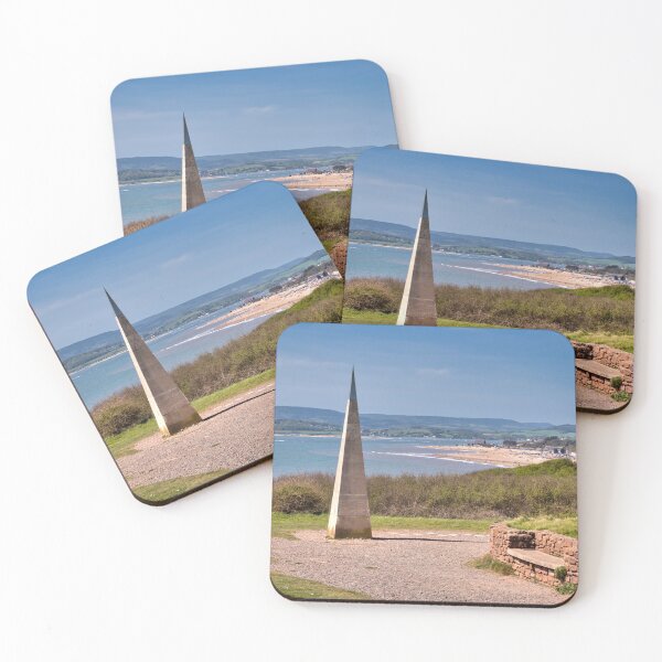 Item preview, Orcombe Point Geoneedle Overlooking Exmouth Beach Devon designed and sold by leonwoods.