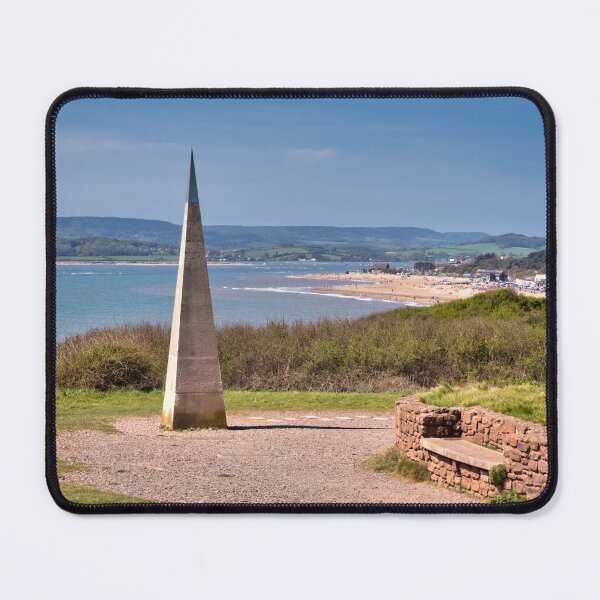 Item preview, Orcombe Point Geoneedle Overlooking Exmouth Beach Devon designed and sold by leonwoods.