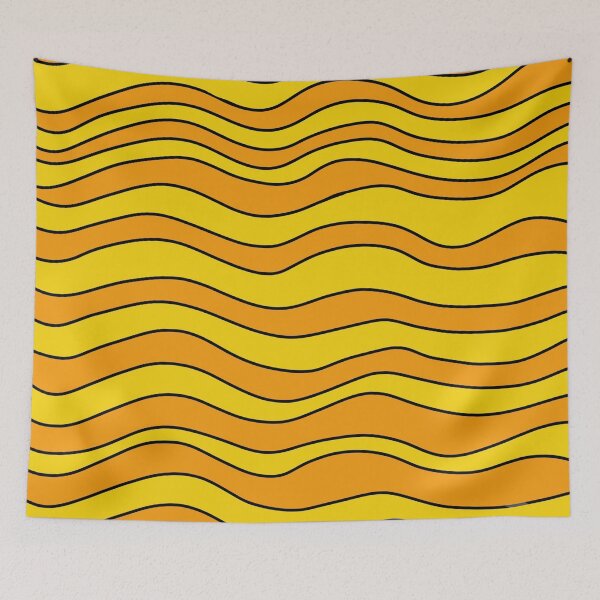 Item preview, Yellow and orange stripes designed and sold by snoWorkshop.