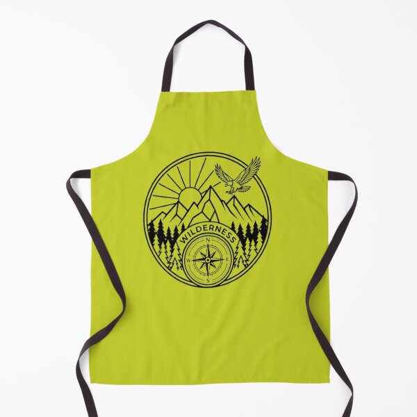 Item preview, Minimalist Wilderness Mountain Compass Eagle Adventure Badge designed and sold by Artbysarmina.