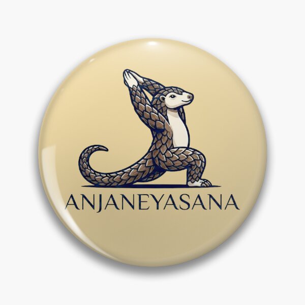 Item preview, Yoga Pangolin: Anjaneyasana designed and sold by Finding Source Designs.