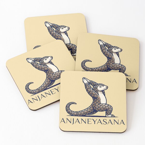Item preview, Yoga Pangolin: Anjaneyasana designed and sold by Finding Source Designs.