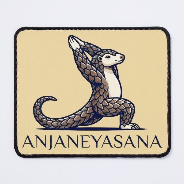 Item preview, Yoga Pangolin: Anjaneyasana designed and sold by Finding Source Designs.