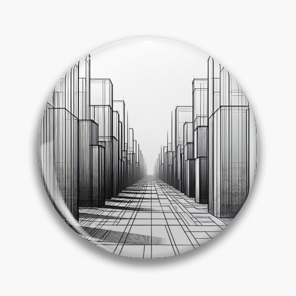 Item preview, Symmetrical Architectural Perspective Grid designed and sold by Michaelragheb.