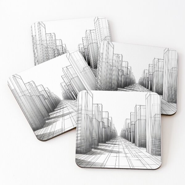 Item preview, Symmetrical Architectural Perspective Grid designed and sold by Michaelragheb.