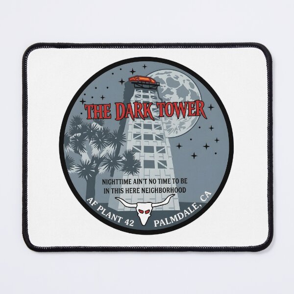 Item preview, USAF Air Force Plant 42 "The Dark Tower" Palmdale CA Patch designed and sold by CharlieDesings.