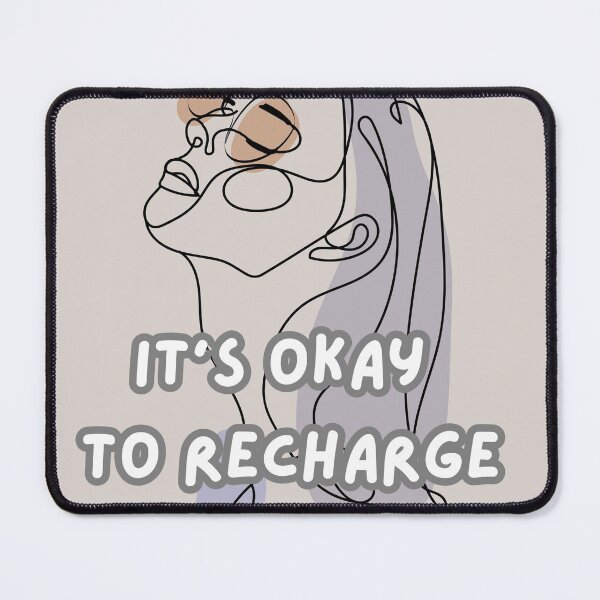 Item preview, It's okay to recharge designed and sold by ExcessiveSarcasmCo..