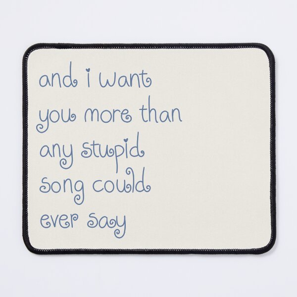Item preview, Stupid Song Lyrics - Olivia Rodrigo Inspired designed and sold by moonna designs.
