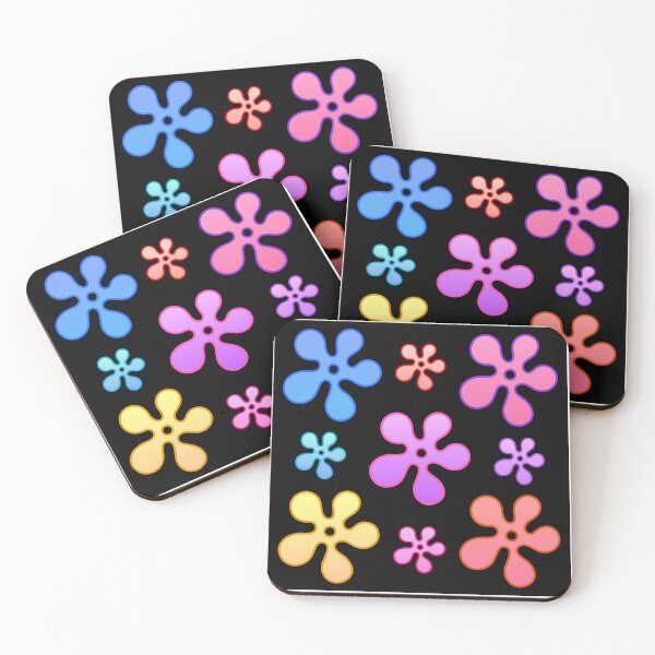 Item preview, Pack 4 Bikini Bottom flowers  designed and sold by DibujandoPorfa.