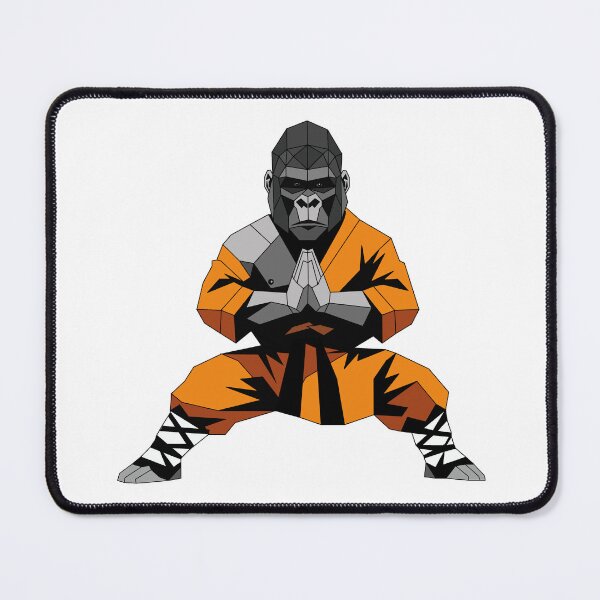 Item preview, Gorilla Monk Meditation Pose designed and sold by MORRAx.