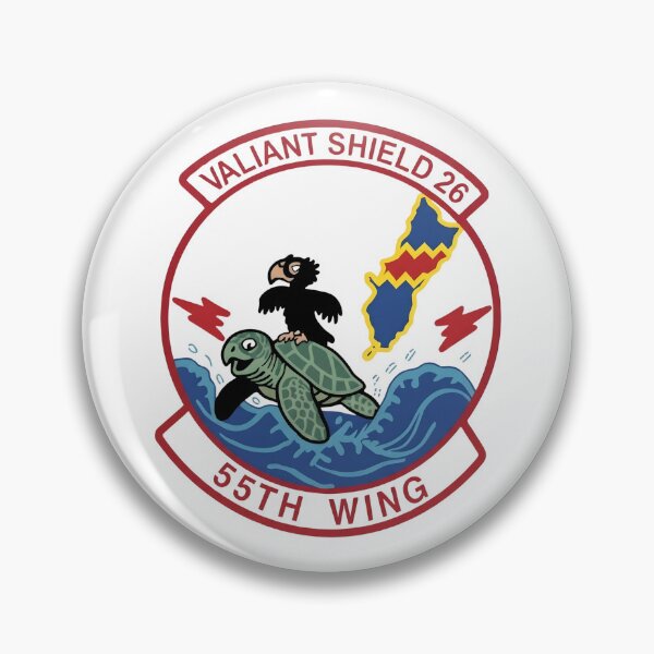 Item preview, USAF 55th Wing Valiant Shield 26 Exercise Commemorative Patch designed and sold by CharlieDesings.