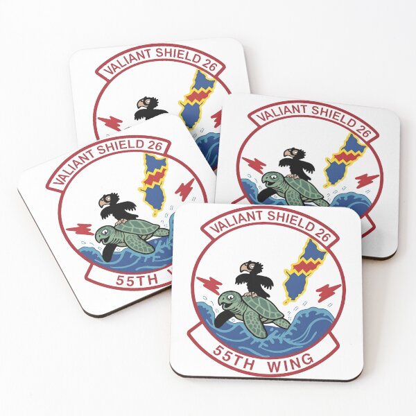 Item preview, USAF 55th Wing Valiant Shield 26 Exercise Commemorative Patch designed and sold by CharlieDesings.