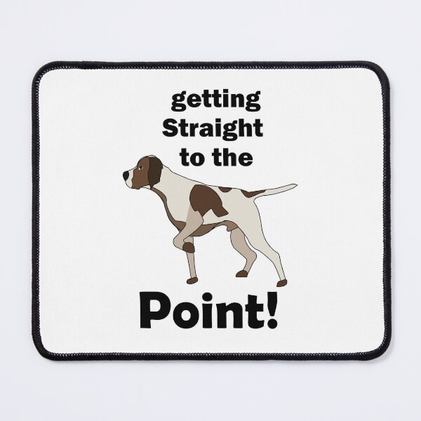 Item preview, English Pointer Getting Straight To The Point designed and sold by Nisha Prabhu.