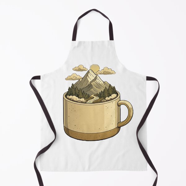 Item preview, Mountain Coffee Mug | Cozy Nature Landscape | Camping Adventure Minimalist Illustration | Outdoor Lover Art designed and sold by Velnox.co.
