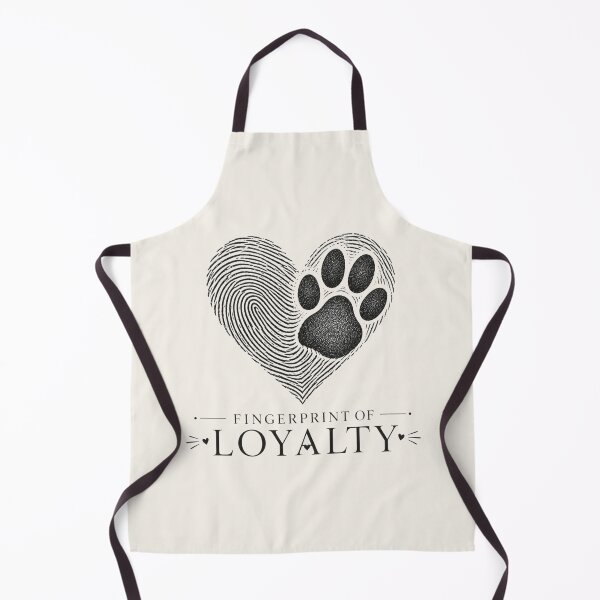 Item preview, Fingerprint of Loyalty Dog Paw Memorial designed and sold by Safe Haven Pets.