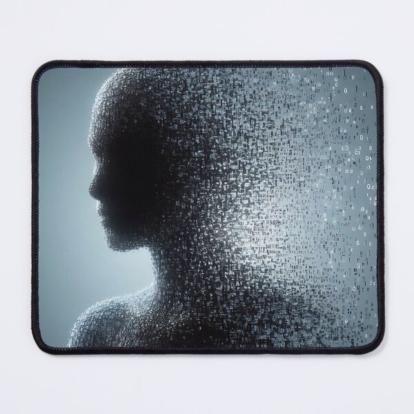 Item preview, Dissolving Human Binary Profile designed and sold by Michaelragheb.