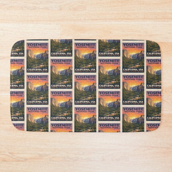 Item preview, Yosemite National Park California Vintage Travel  designed and sold by TeeARTHY.