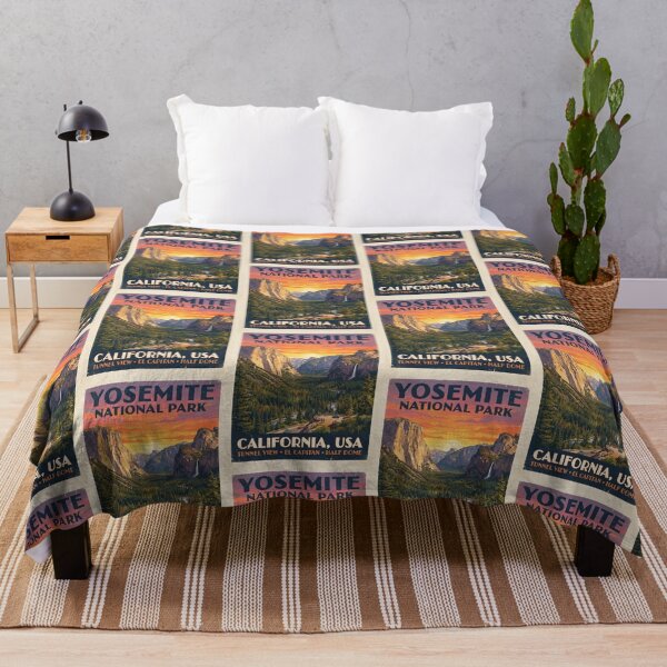 Item preview, Yosemite National Park California Vintage Travel designed and sold by TeeARTHY.
