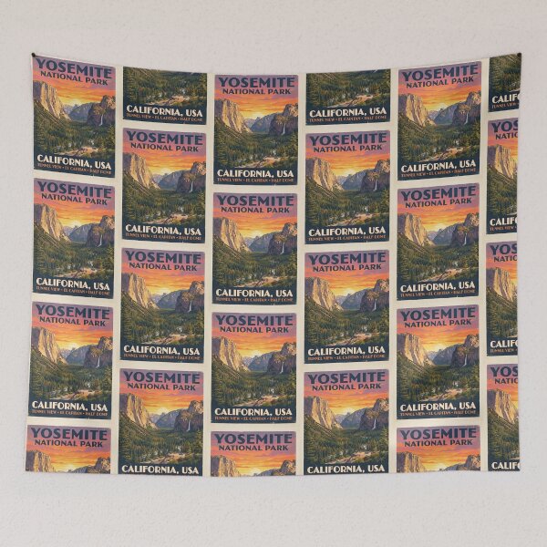 Item preview, Yosemite National Park California Vintage Travel  designed and sold by TeeARTHY.