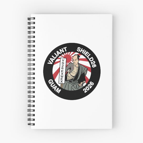 Item preview, US Military Valiant Shield 26 Guam Samurai Exercise Patch designed and sold by CharlieDesings.