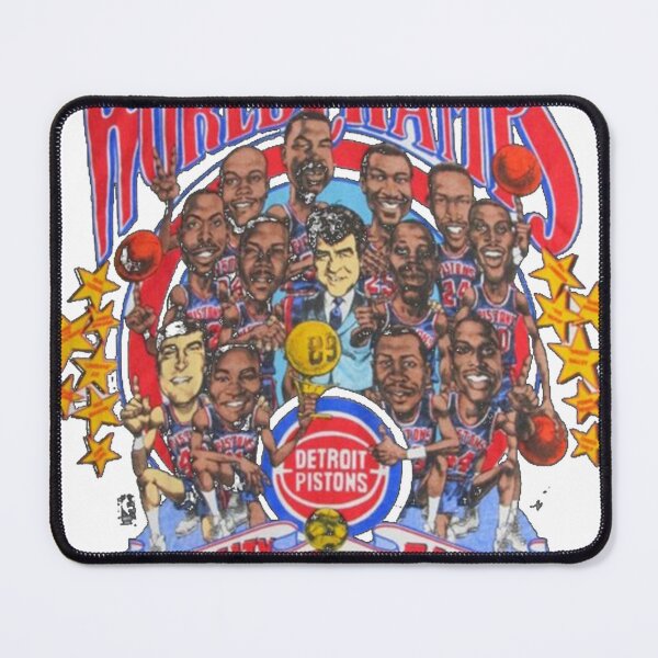 Item preview, 1989 Detriot Pistons Caricature Champions Shirt designed and sold by masteryStore.