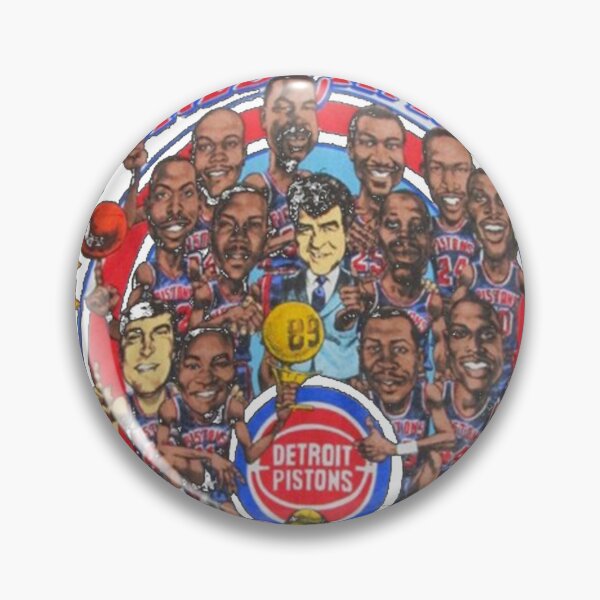 Item preview, 1989 Detriot Pistons Caricature Champions Shirt designed and sold by masteryStore.