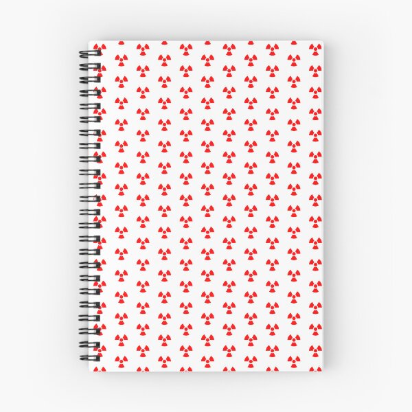 Item preview, Red Radioactive Warning sign symbol designed and sold by pattern-archive.